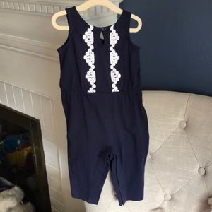 Janie and Jack Girls Romper